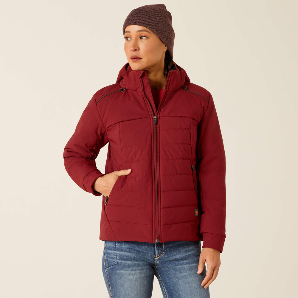 Ariat Rebar Valkyrie Stretch Canvas Insulated Jacket
