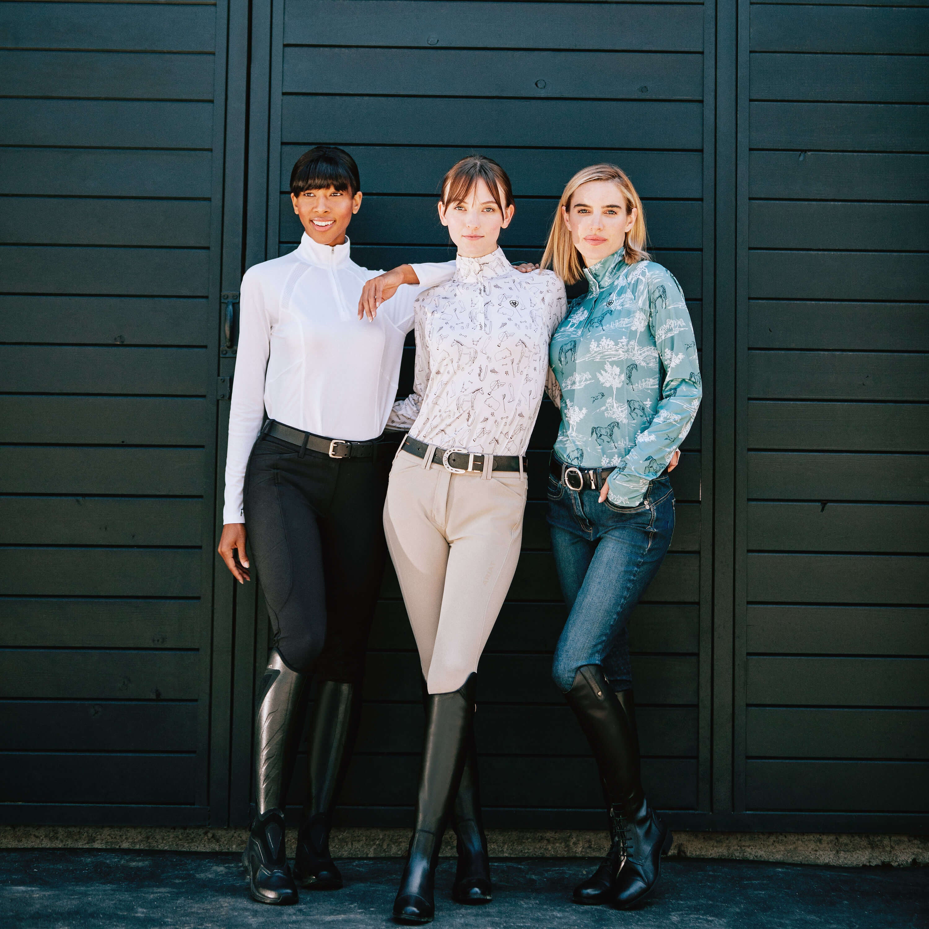 Ariat Halo Denim Knee Patch Breech