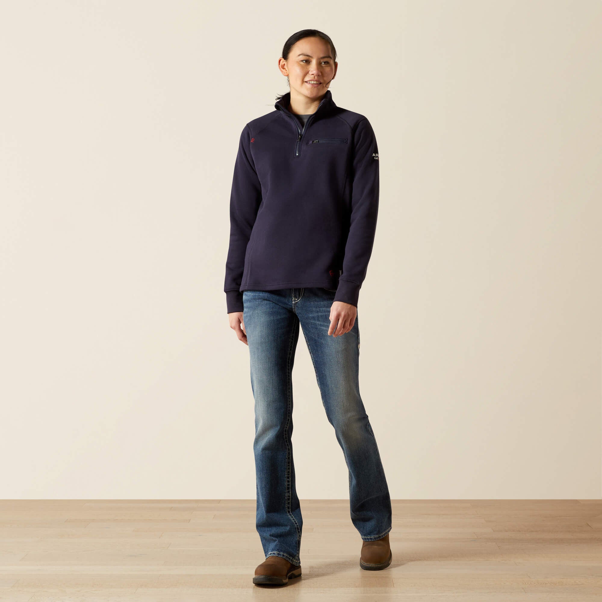 Ariat FR Rev 1/4 Zip Top