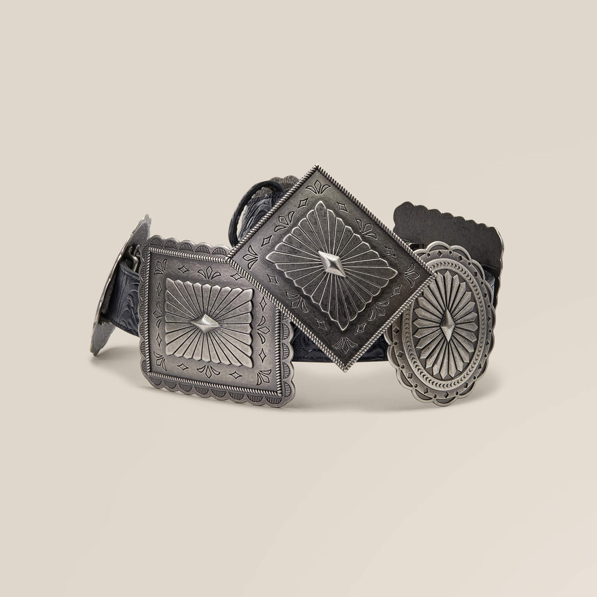 Ariat Oval and Rectangle Concho Belt