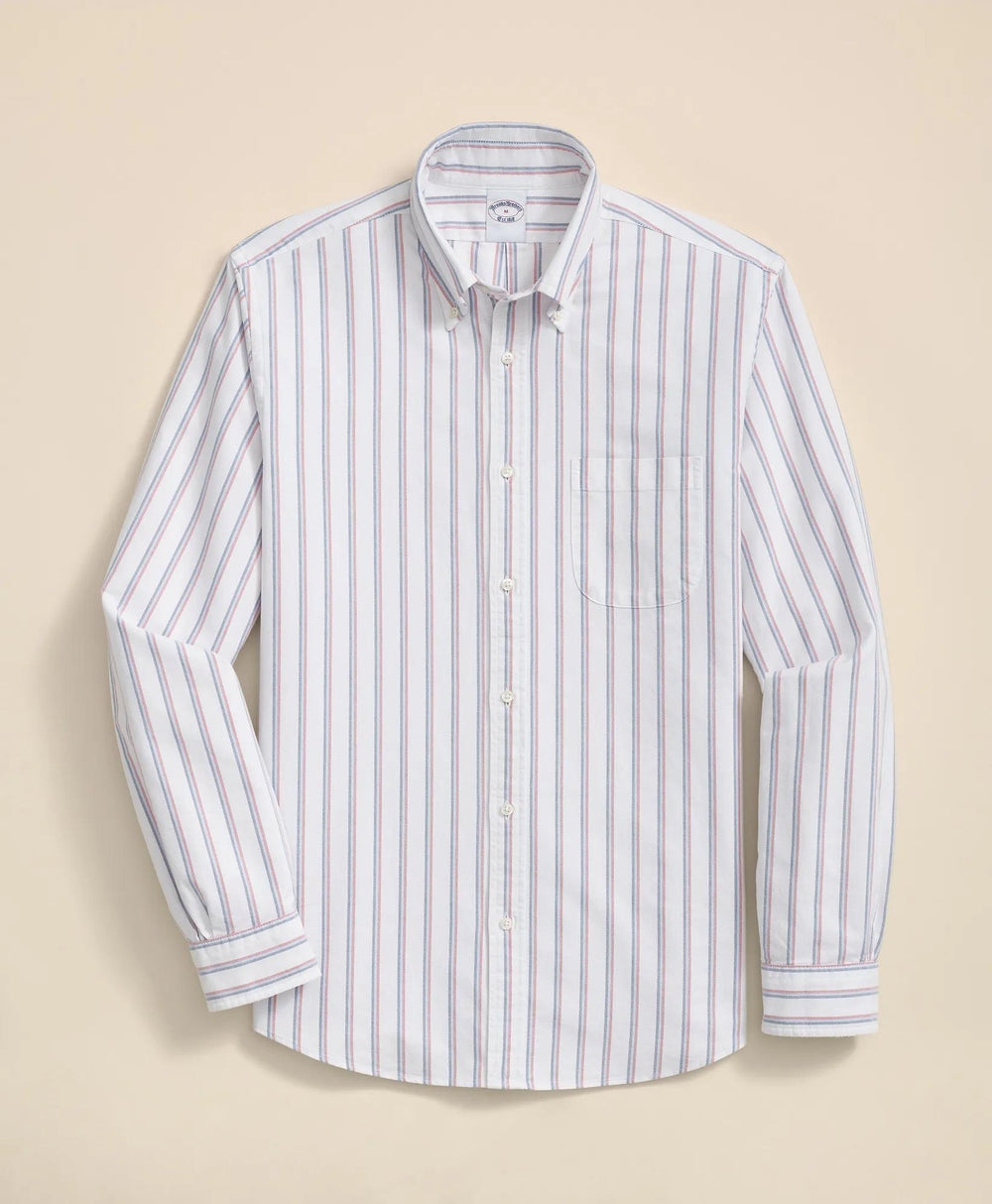 Friday Shirt, Oxford Ribbon Stripe
