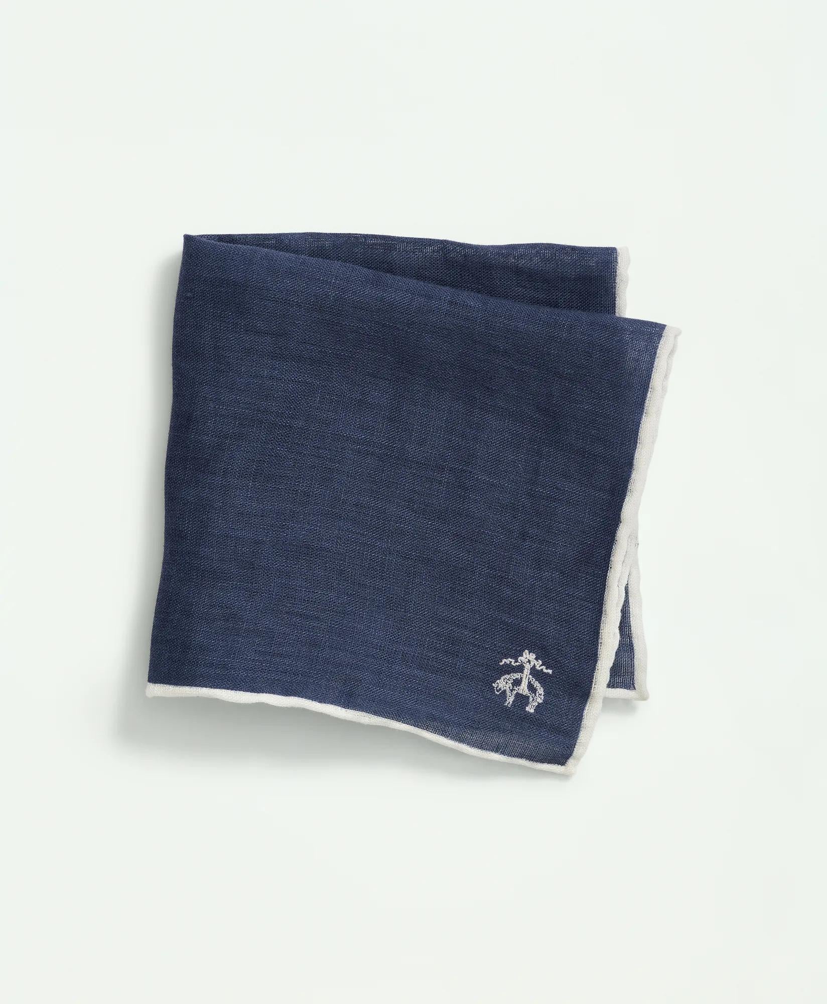 Linen Jacquard Pocket Square