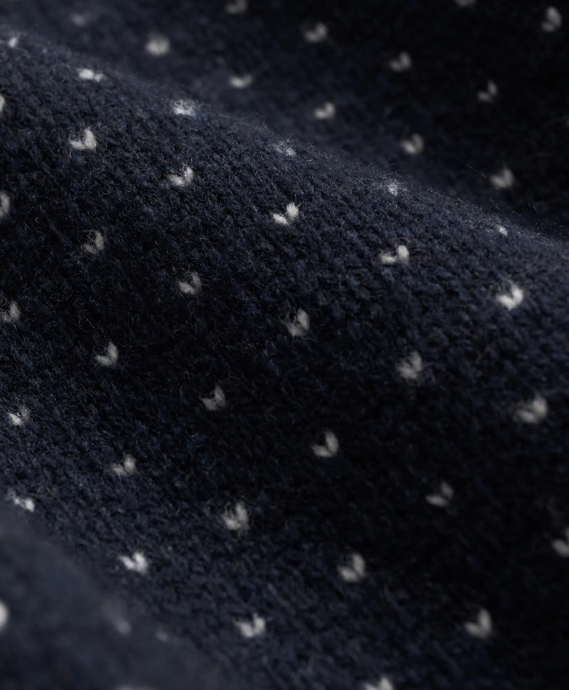 Merino-Wool Blend Fair Isle Sweater
