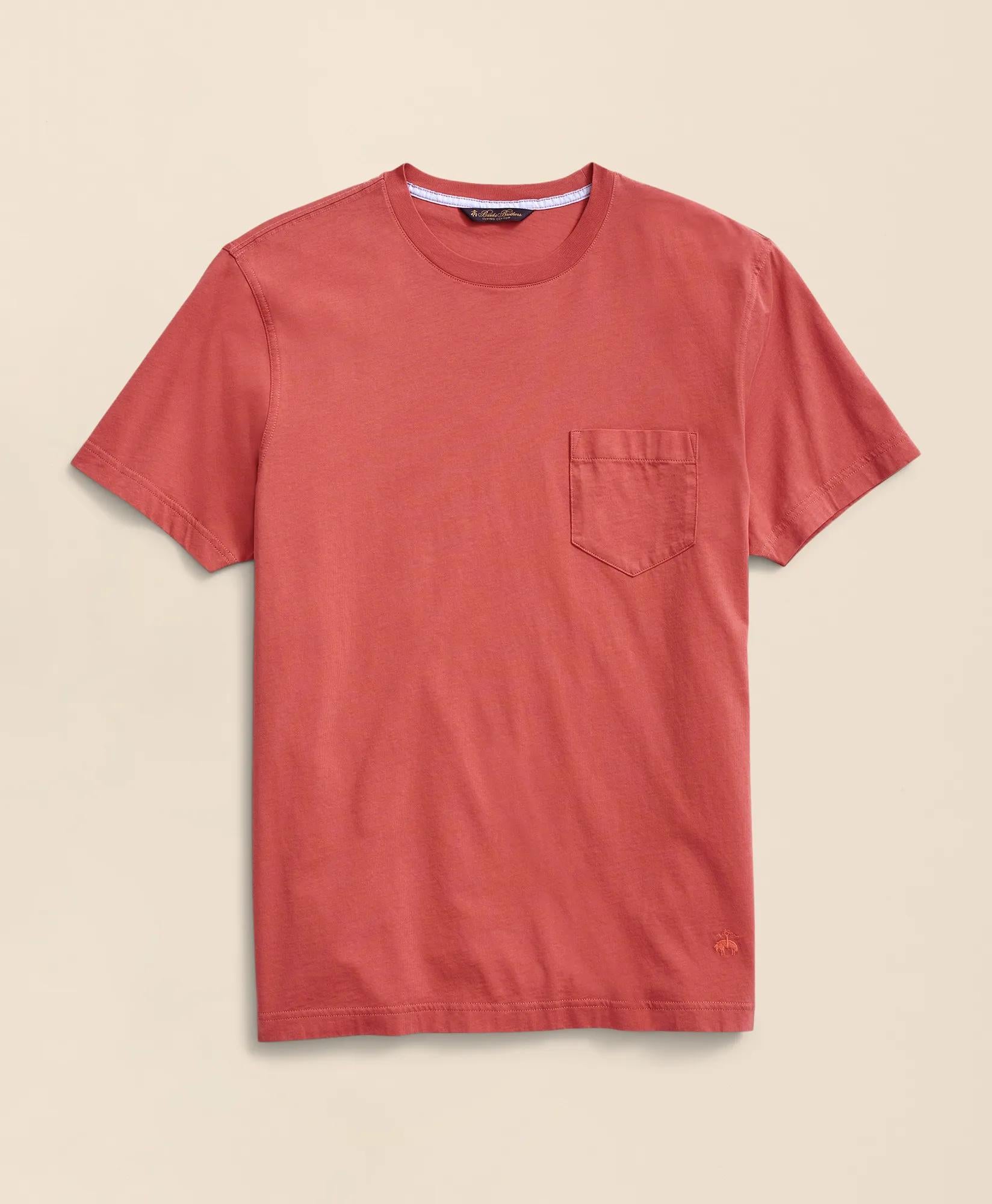Supima® Cotton Pocket Crewneck T-Shirt
