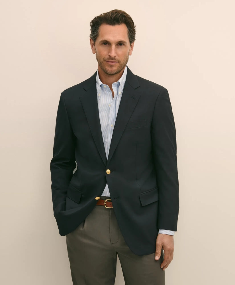 Traditional Fit Wool 1818 Blazer