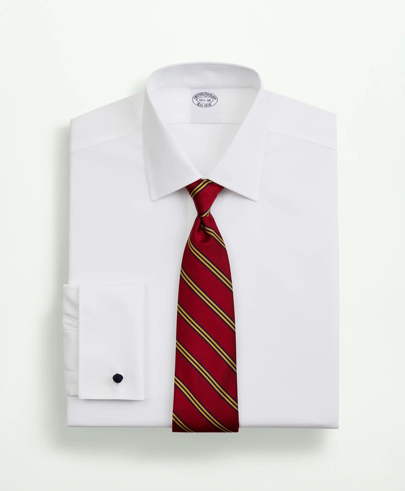 Stretch Supima® Cotton Non-Iron Pinpoint Oxford Ainsley Collar Dress Shirt