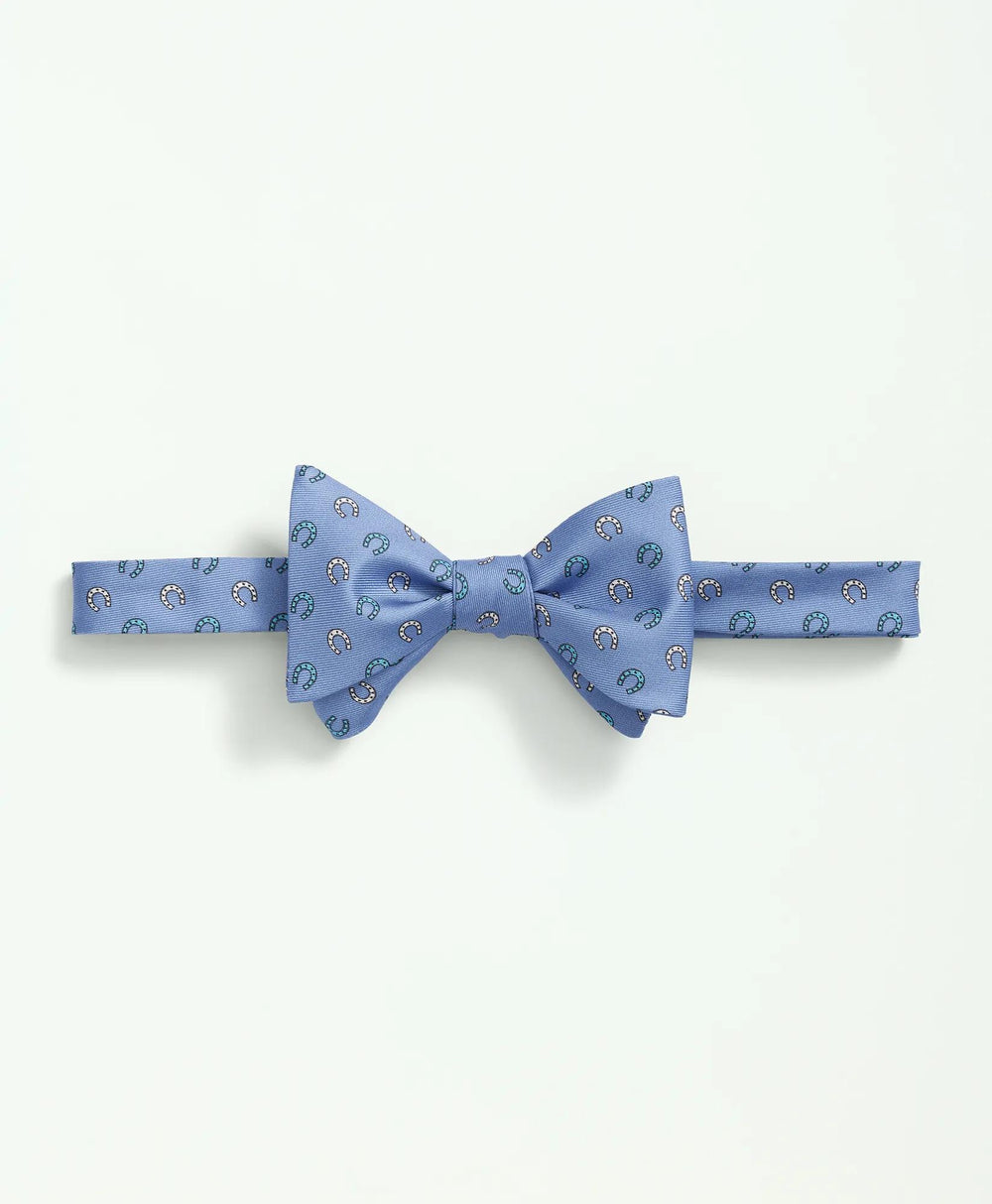 Silk Horseshoe Bow Tie