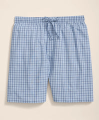 Cotton Broadcloth Gingham Short Pajamas