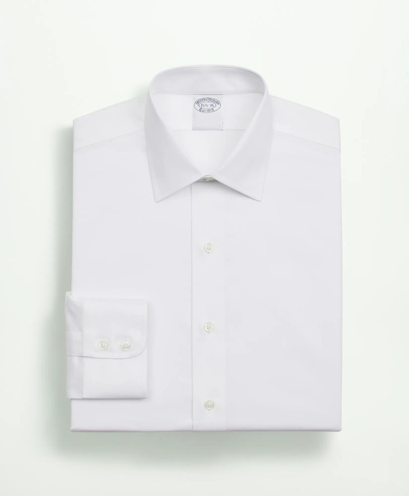 Stretch Supima® Cotton Non-Iron Twill Ainsley Collar Dress Shirt